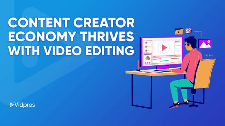 content creator video editing