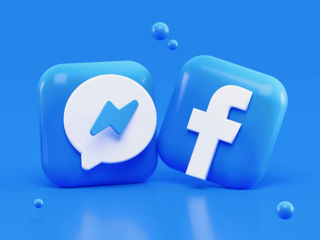 Facebook and messenger logo