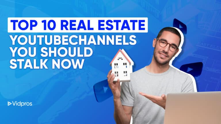 man holding a house for real estate YouTube channels