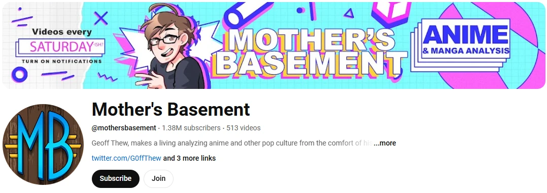 Source: https://www.youtube.com/@mothersbasement